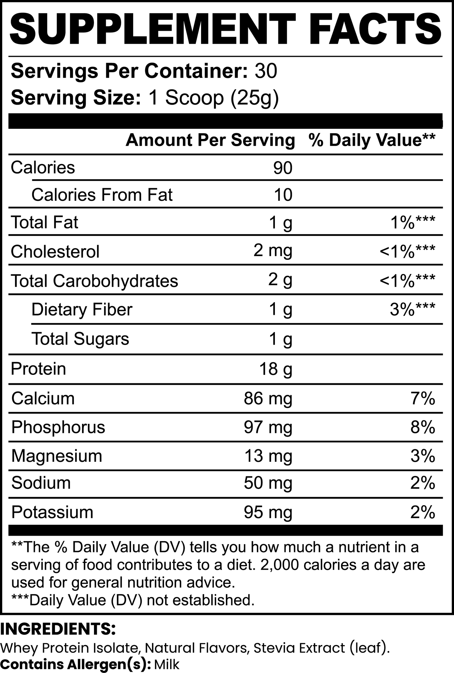 Whey Protein - Chocolate