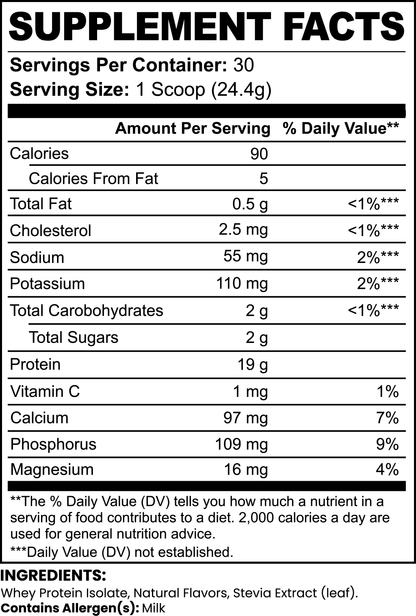 Whey Protein - Vanilla